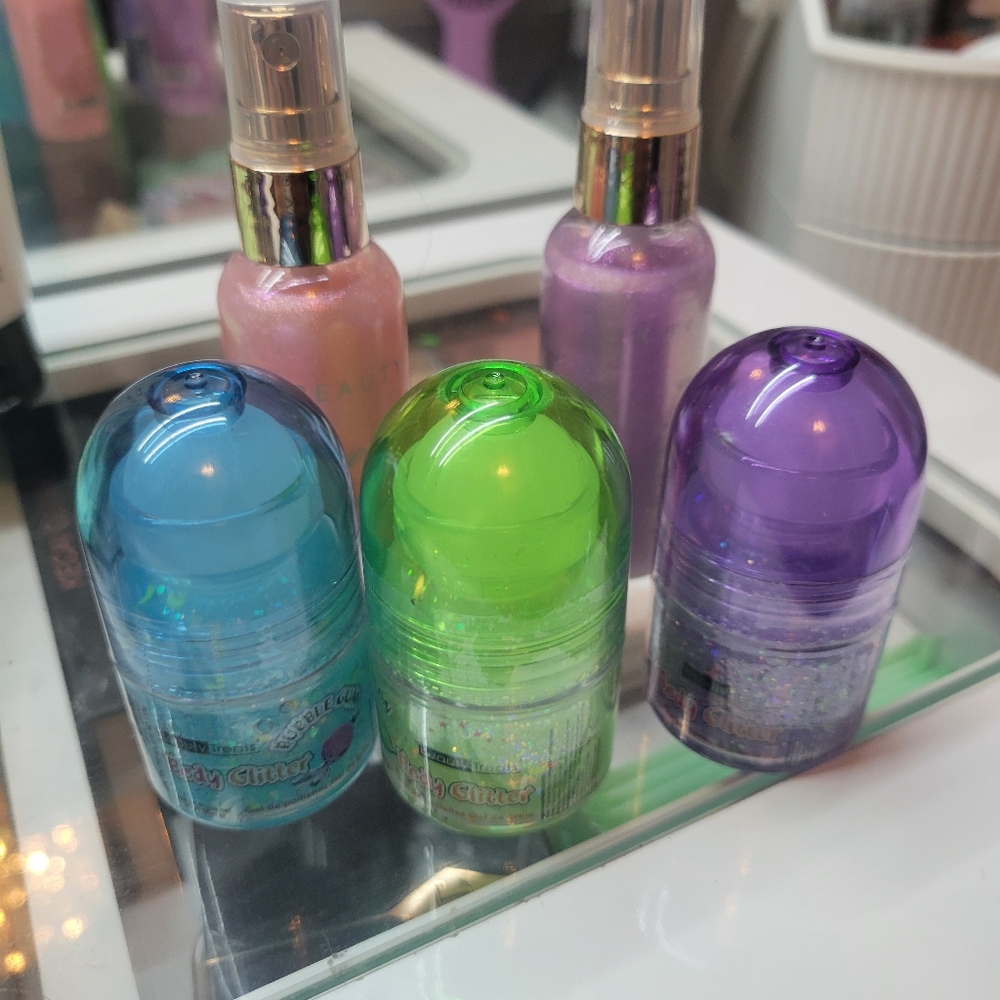 Colorful Body Glitter 5 Pieces